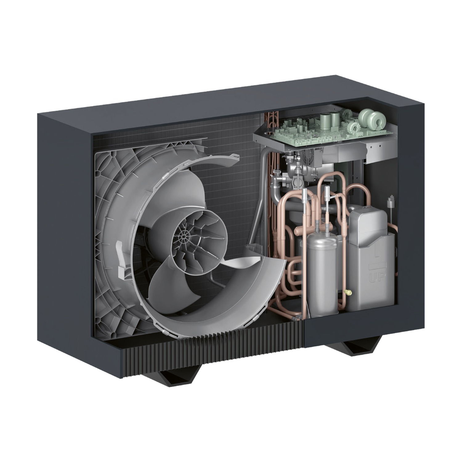 Viessmann Vitocal 200-A ie šilumos siurblys, Oras/Vanduo, 8,0 kW  - 3