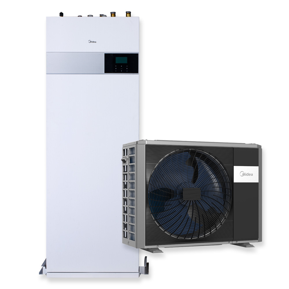 Midea M-Thermal Arctic šilumos siurblys, Oras/Vanduo, su integruota 190 l talpa, 4,25 kW