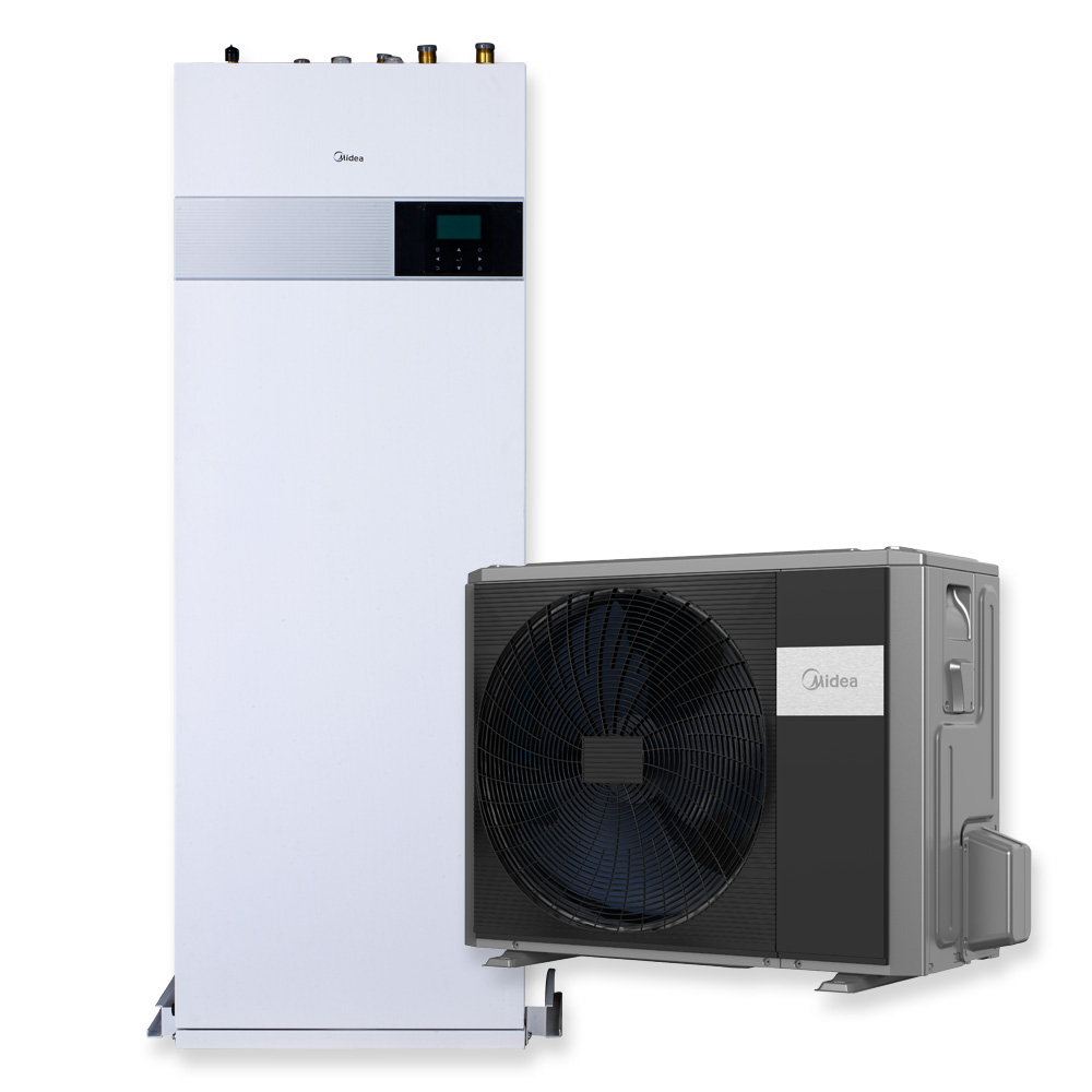 Midea M-Thermal Arctic šilumos siurblys, Oras/Vanduo, su integruota 190 l talpa, 6,2 kW