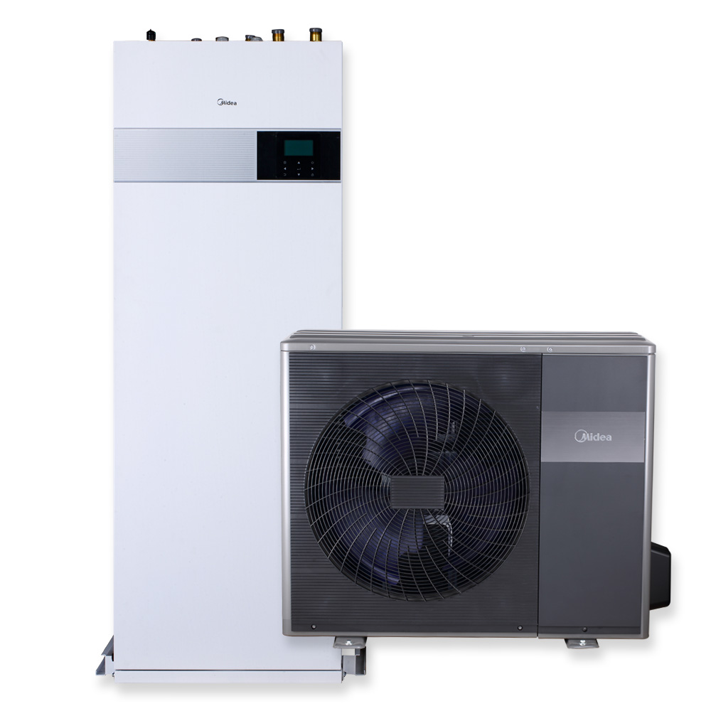 Midea M-Thermal Arctic šilumos siurblys, Oras/Vanduo, su integruota 190 l talpa, 8,3 kW