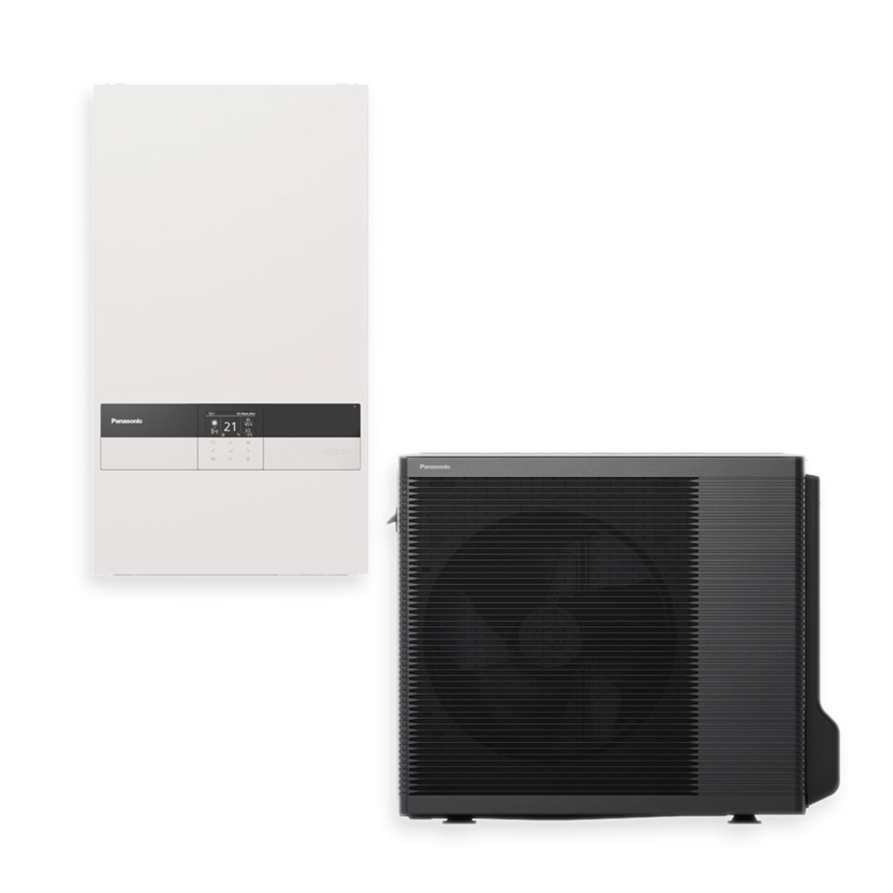 Panasonic Bi-Bloc, K kartos šilumos siurblys, Oras/Vanduo, 7 kW