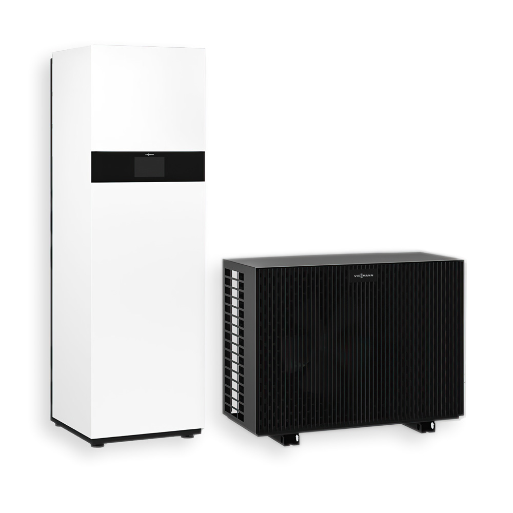 Viessmann Vitocal 222-S šilumos siurblys, tipas AWBT-M-E-AC, Oras/Vanduo, su integruota 190 l talpa, 10,0 kW